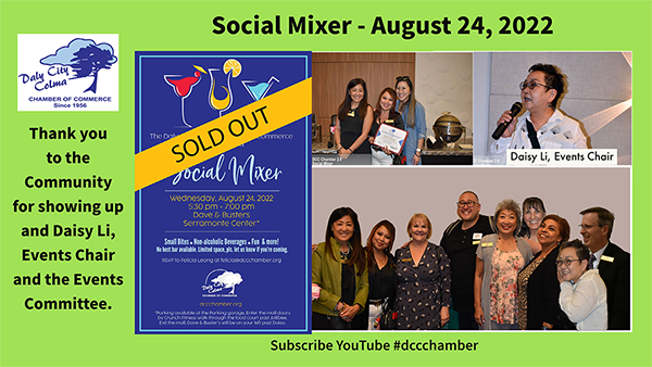 Sold Out! Thank you to the Community for showing up and Daisy Li, Events Chair and the Events Committee. Hit subscribe and like our video.  #dccchamber